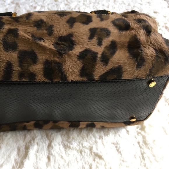 kate spade Rare Vintage Small Leopard Bag NEVER USED - Picture 12 of 13